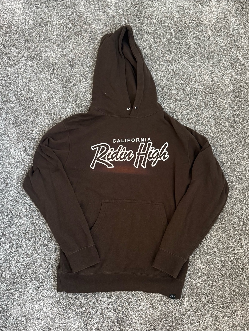 Ridin High California Brown Hoodie